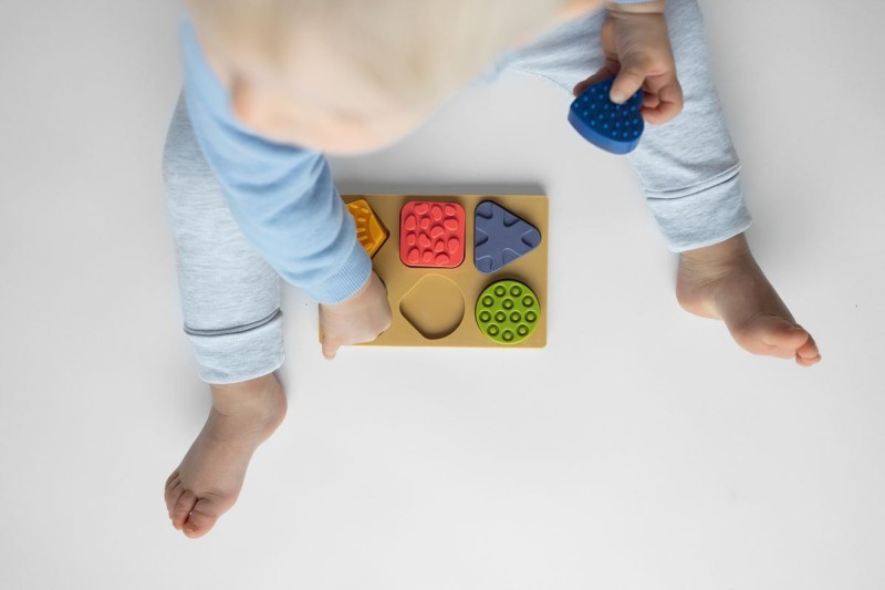 Sensoryczne Puzzle Kształty Mom's Care 