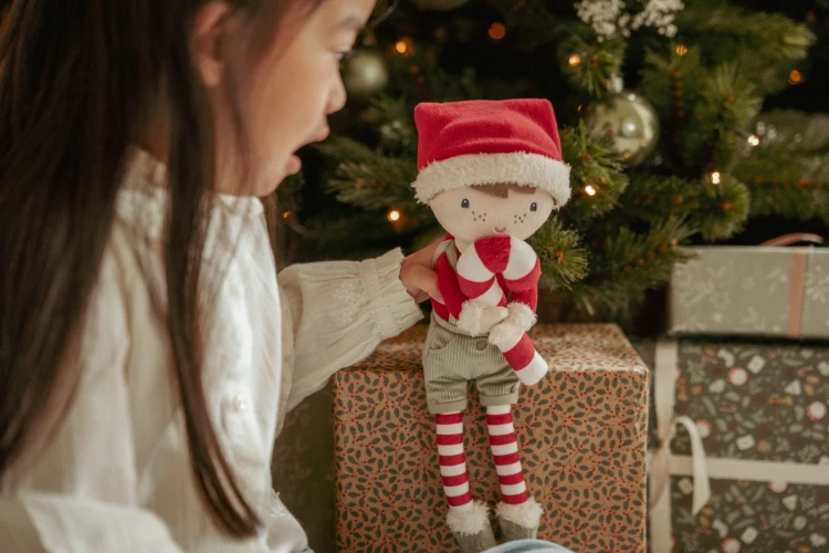 Chłopiec Jim 35cm X-MAS Little Dutch