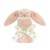 Króliczek Szmatka Przytulanka Pudrowy Róż 34 cm Jellycat