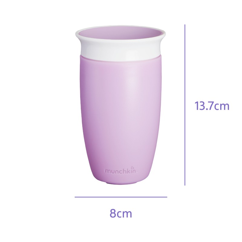 Kubek treningowy Miracle 360° 296 ml fioletowy Munchkin
