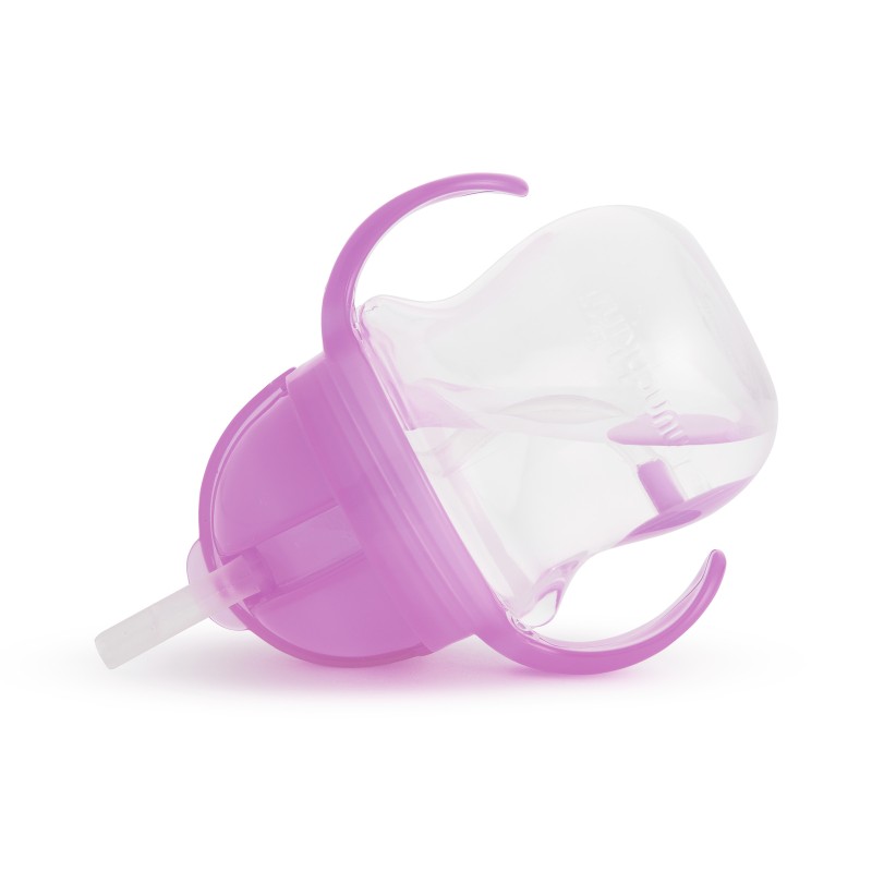 Kubek niekapek ze słomką 207 ml fioletowy Munchkin