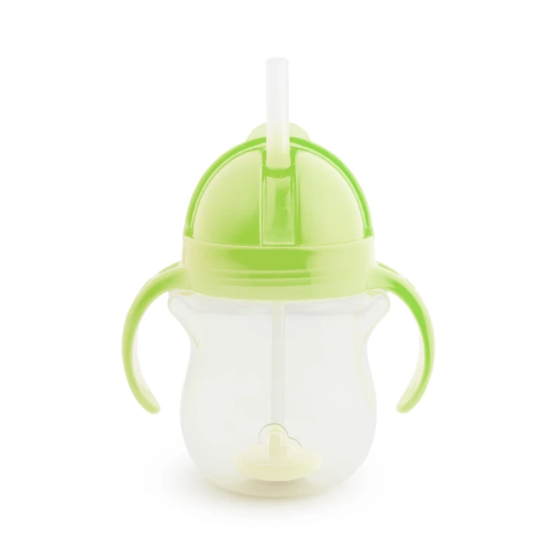 Kubek niekapek ze słomką 207 ml zielony Munchkin