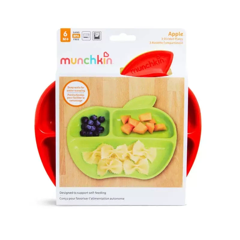 Talerz dzielony 3 sztuki Munchkin