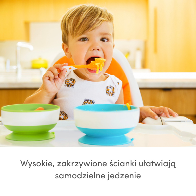 Zestaw 3 miseczek z przyssawką Munchkin