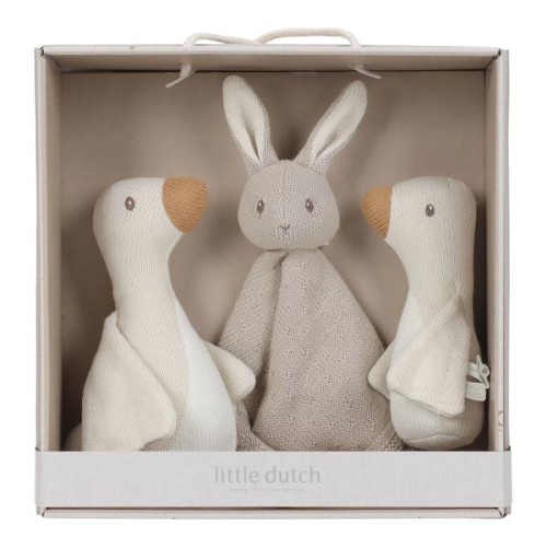 Zestaw prezentowy dzianinowy Newborn Naturals Little Dutch