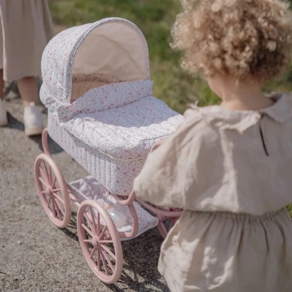 Głęboki wózek dla lalek Little Dutch