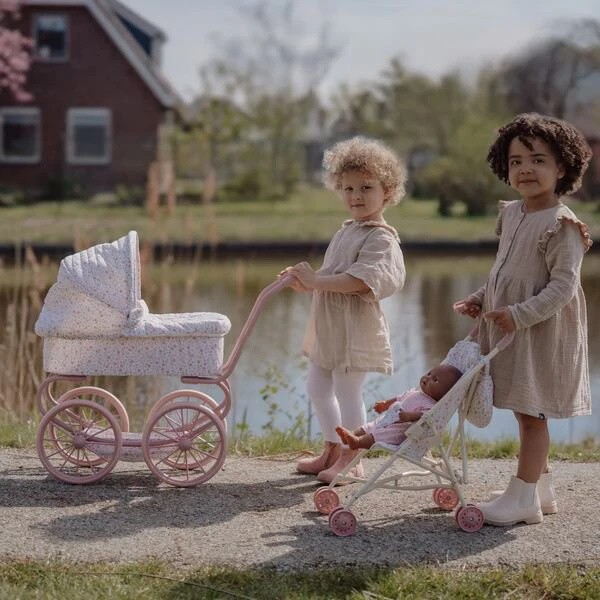 Głęboki wózek dla lalek Little Dutch