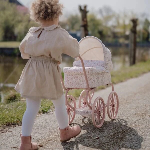 Głęboki wózek dla lalek Little Dutch