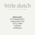 Drewniane, grube kredki Rosa & Friends Little Dutch