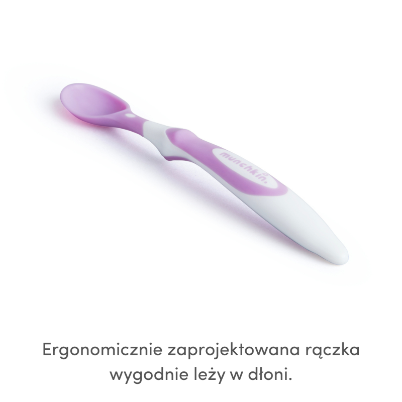 Zestaw 6 sztuk łyżeczek do karmienia z miękką końcówką Munchkin