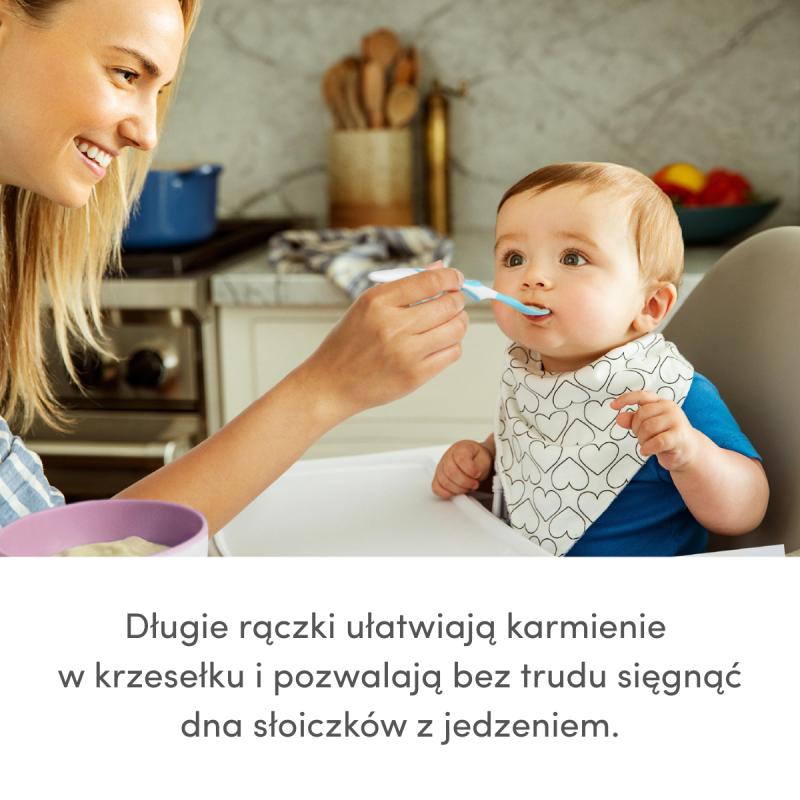 Zestaw 6 sztuk łyżeczek do karmienia z miękką końcówką Munchkin
