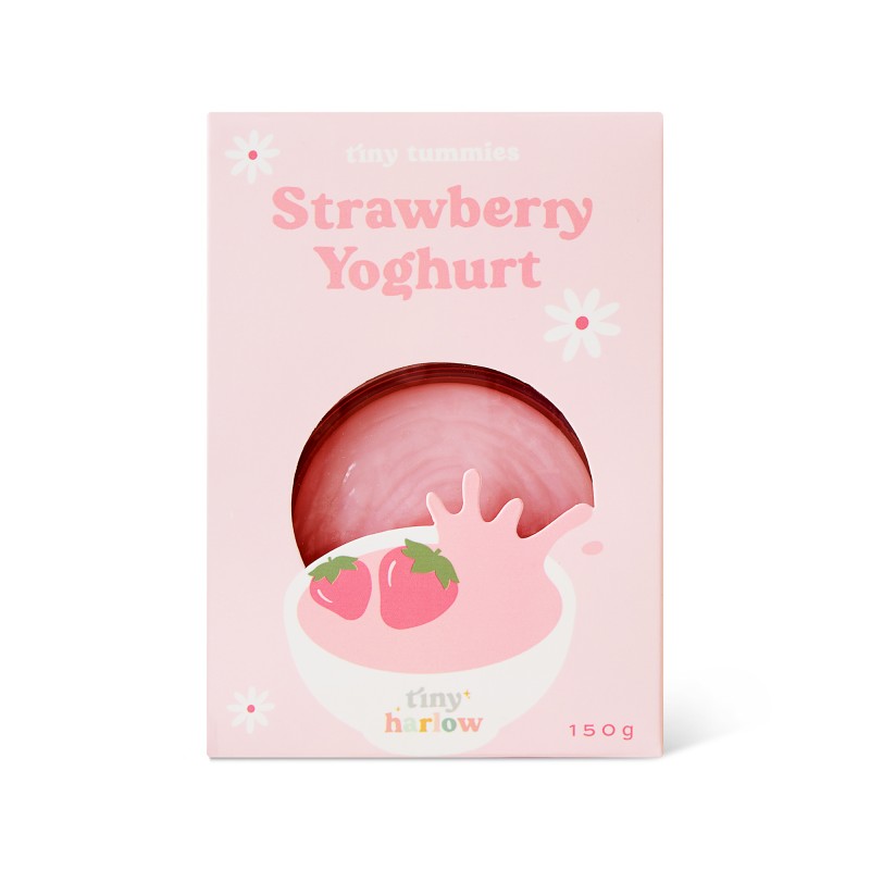Magiczna miseczka i łyżeczka Jogurt Truskawkowy Tiny Harlow