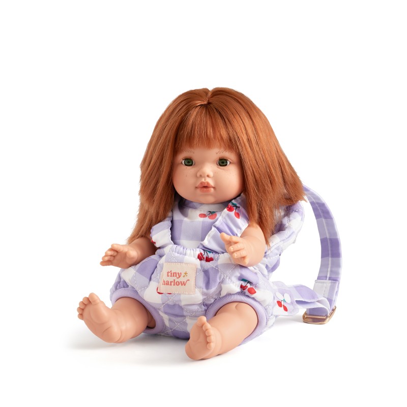 Nosidełko dla lalki Lilac Cherry Tiny Harlow