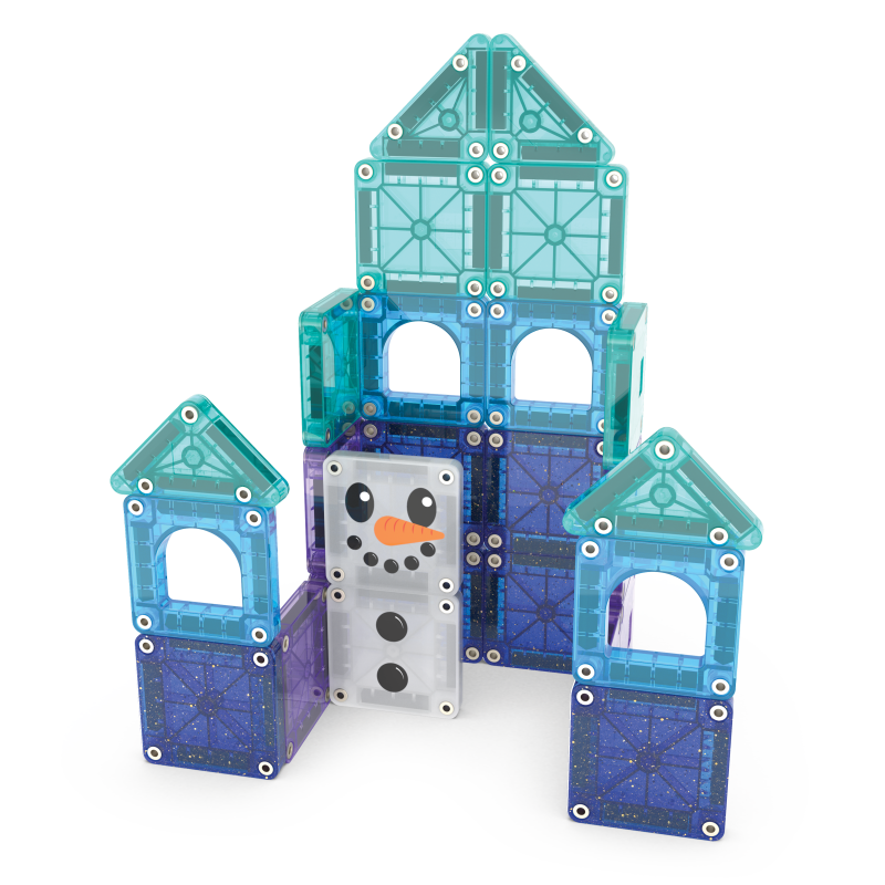 Klocki Magnetyczne Travel Winter Wonder 26 el. MAGNA-TILES