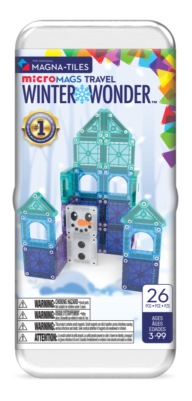 Klocki Magnetyczne Travel Winter Wonder 26 el. MAGNA-TILES