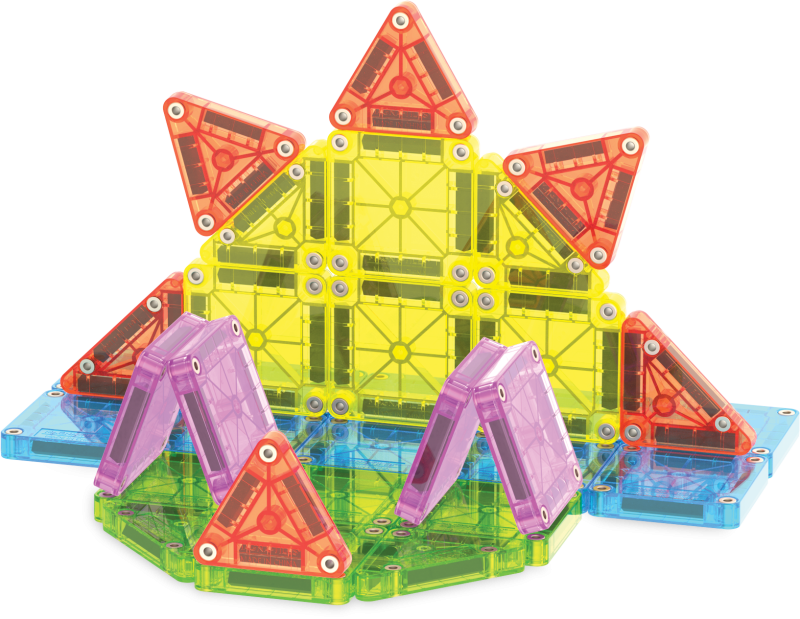 Klocki Magnetyczne Travel microMAGS XL 55 el. MAGNA-TILES