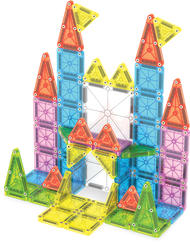 Klocki Magnetyczne Travel microMAGS XL 55 el. MAGNA-TILES