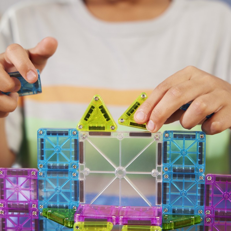 Klocki Magnetyczne Travel microMAGS XL 55 el. MAGNA-TILES