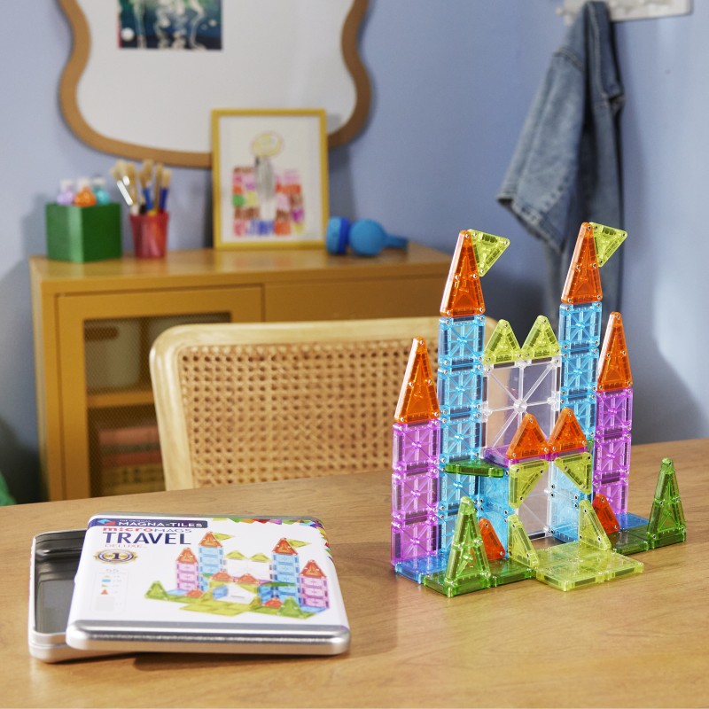 Klocki Magnetyczne Travel microMAGS XL 55 el. MAGNA-TILES