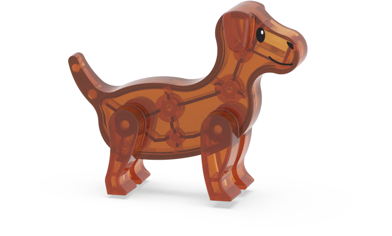 Klocki Magnetyczne Puppy Park 27 el. MAGNA-TILES