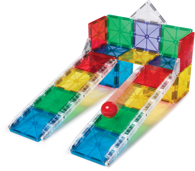 Klocki Magnetyczne Rail Racers 33 el. Kulodrom MAGNA-TILES