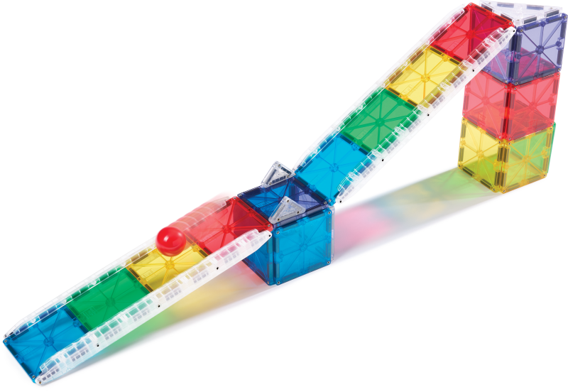 Klocki Magnetyczne Rail Racers 33 el. Kulodrom MAGNA-TILES
