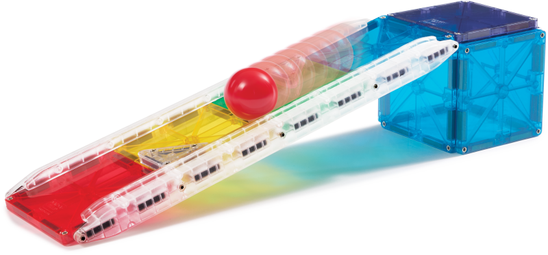 Klocki Magnetyczne Rail Racers 33 el. Kulodrom MAGNA-TILES