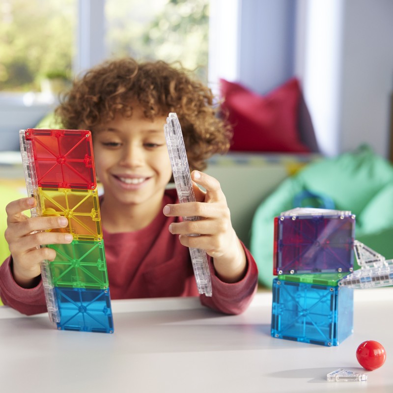 Klocki Magnetyczne Rail Racers 33 el. Kulodrom MAGNA-TILES