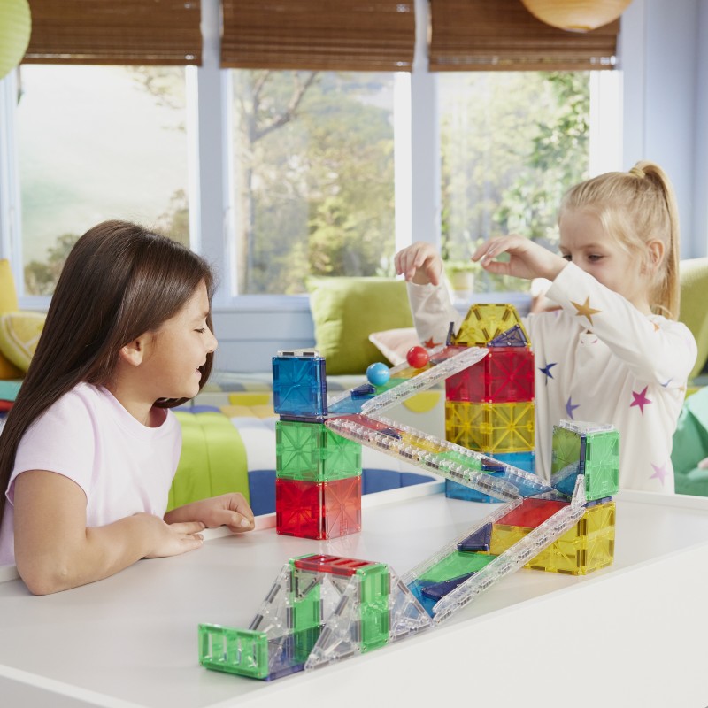 Klocki Magnetyczne Rail Racers XL 90 el. Kulodrom MAGNA-TILES