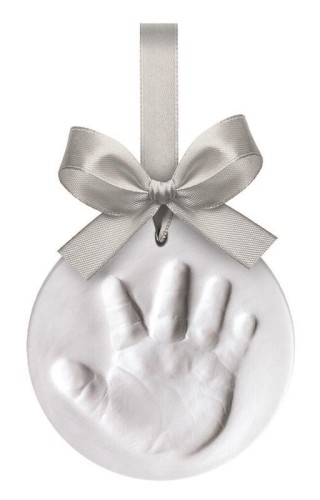 Gipsowa zawieszka odcisk ze wstążką Happy Hands Dooky