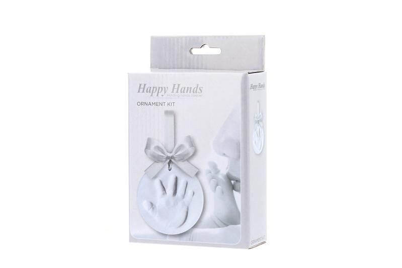 Gipsowa zawieszka odcisk ze wstążką Happy Hands Dooky