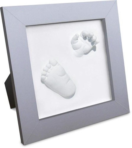 Ramka Deluxe z odciskiem 3D Happy Hands silver Dooky