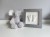 Ramka Deluxe z odciskiem 3D Happy Hands silver Dooky