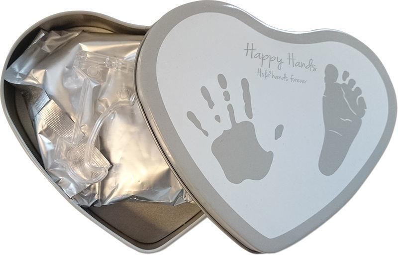 Serce z odciskiem dłoni i stópki 2D Happy Hands Dooky