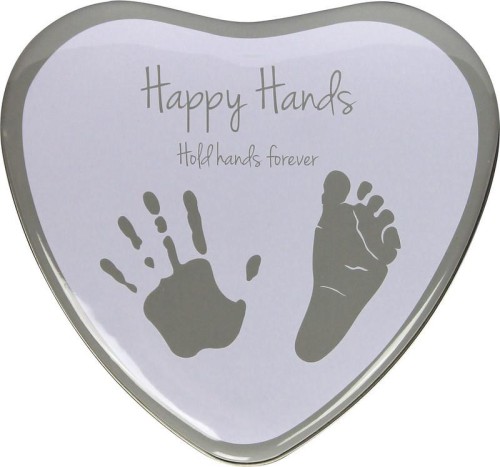 Serce z odciskiem dłoni i stópki 2D Happy Hands Dooky