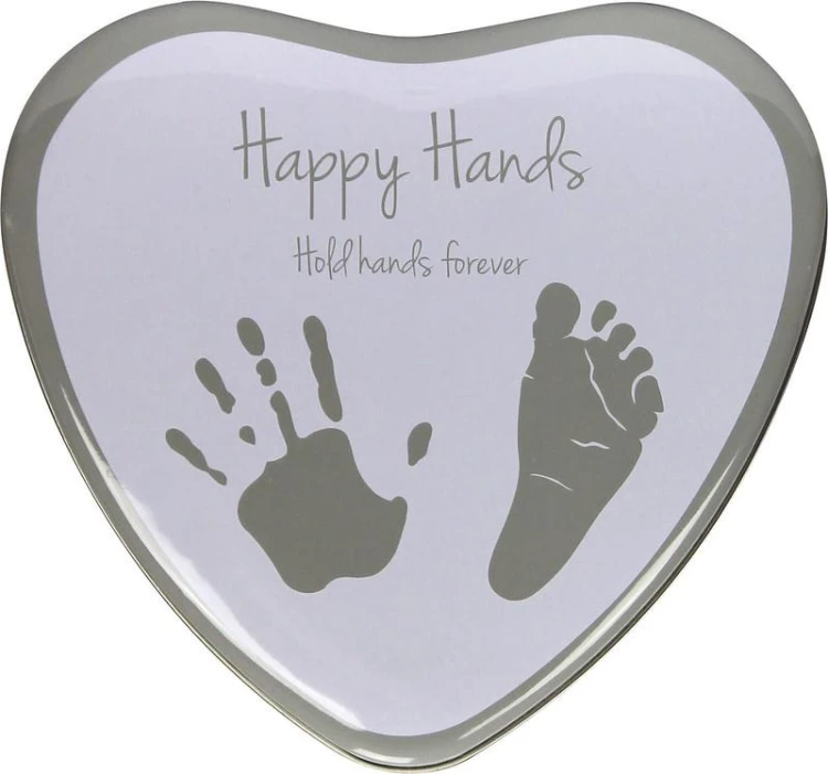Serce z odciskiem dłoni i stópki 2D Happy Hands Dooky