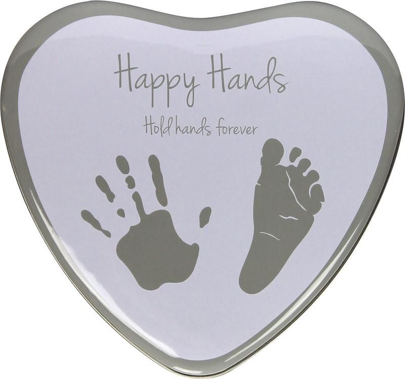 Serce z odciskiem dłoni i stópki 2D Happy Hands Dooky