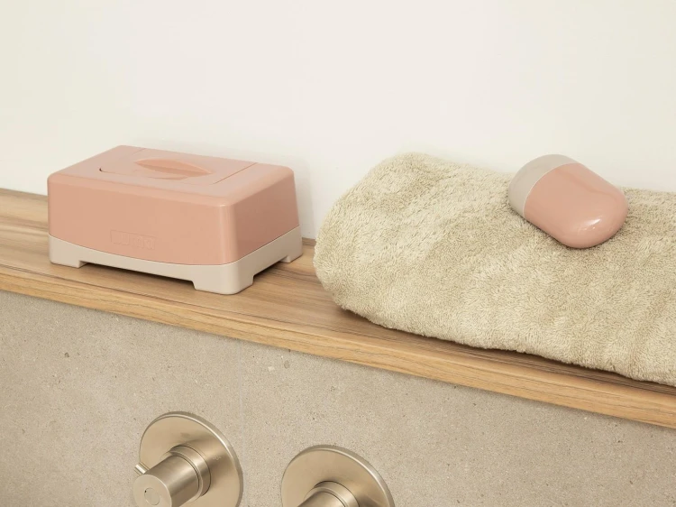 Pudełko pojemnik na chusteczki LUMA Blush Pink