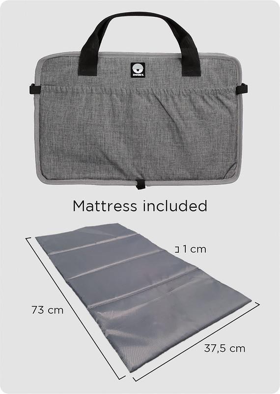 Traveller składany materac podróżny grey Dooky