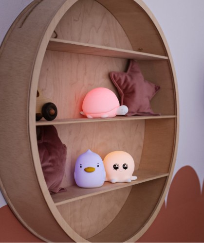 Zestaw MINI WODNE Lampki Silikonowe Białe 3 szt. Rabbit & Friends