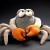 Przytulanka Krab pluszowa maskotka zabawka dzieci sigikid