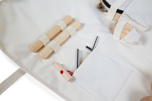 Orkiestra Zestaw 8 instrumentów + organizer Childhome