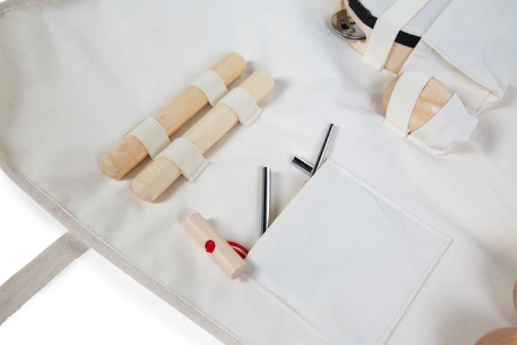 Orkiestra Zestaw 8 instrumentów + organizer Childhome