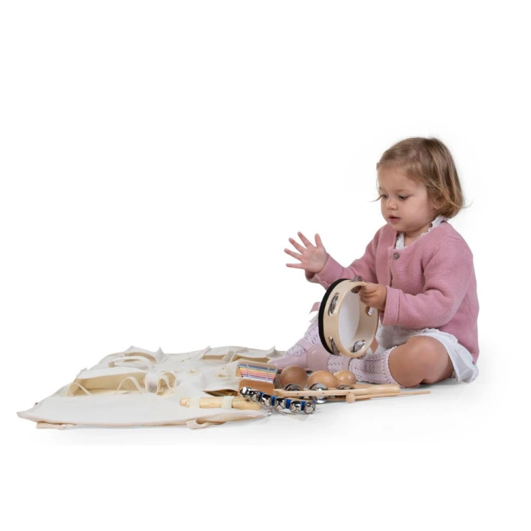 Orkiestra Zestaw 8 instrumentów + organizer Childhome