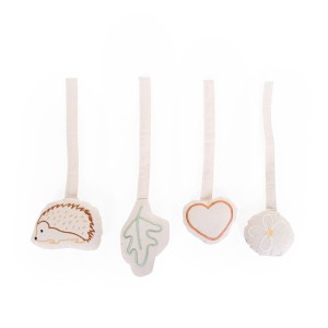 Zestaw zabawek 4 szt. Canvas Forest do Tipi Play Gym Childhome