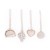 Zestaw zabawek 4 szt. Canvas Forest do Tipi Play Gym Childhome