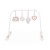 Zestaw zabawek 4 szt. Canvas Forest do Tipi Play Gym Childhome