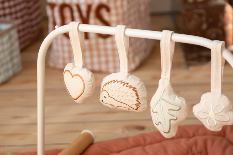 Zestaw zabawek 4 szt. Canvas Forest do Tipi Play Gym Childhome