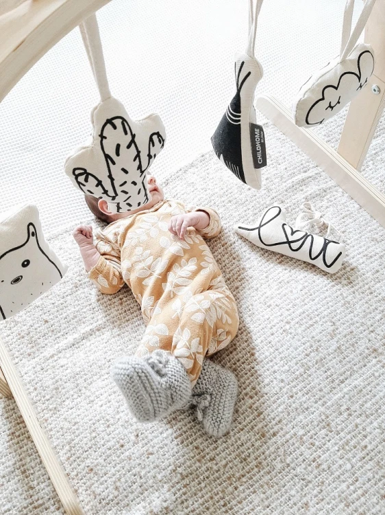 Rama na zabawki Baby Gym Natural Childhome