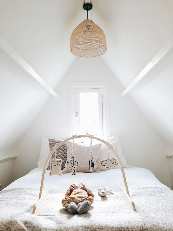 Rama na zabawki Baby Gym Natural Childhome